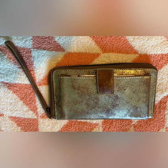 STS Ranchwear Gold Metallic Wallet - Picture 4 of 4